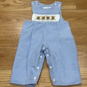 🎉HP🎉 NWOT Easter Jumper with Smocked Bunnies